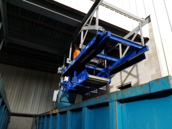 Shuttle Conveyor for full plant chip management - Jorgensen